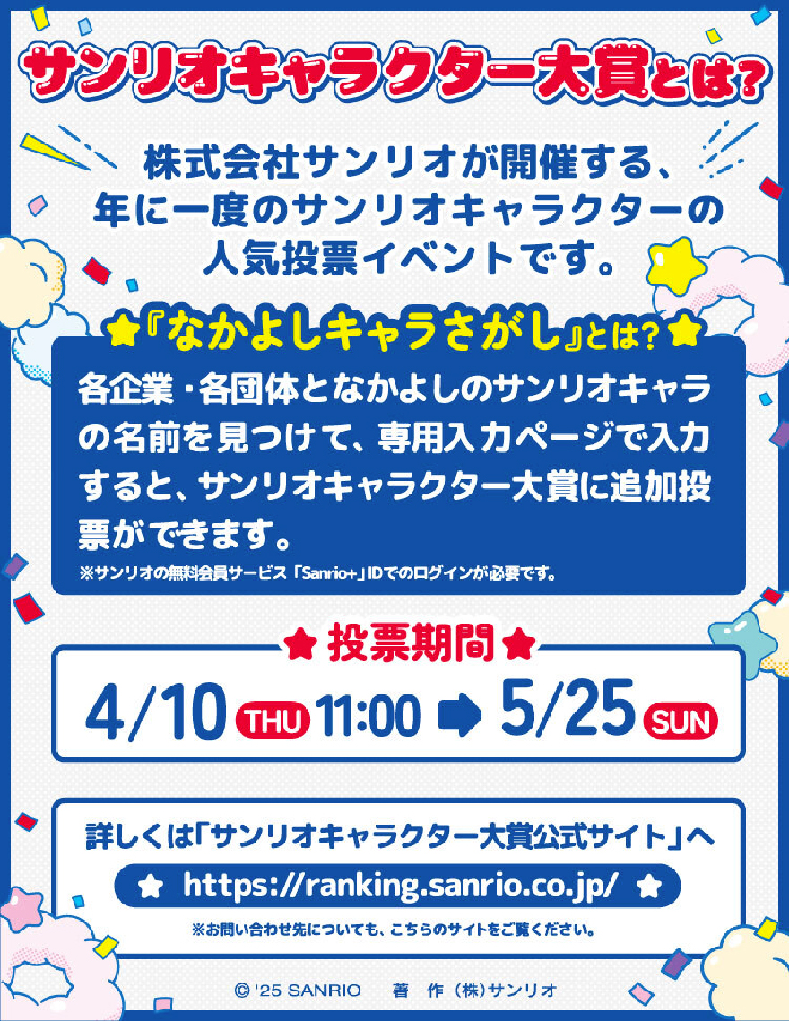 サンリオキャラクター大賞とは?