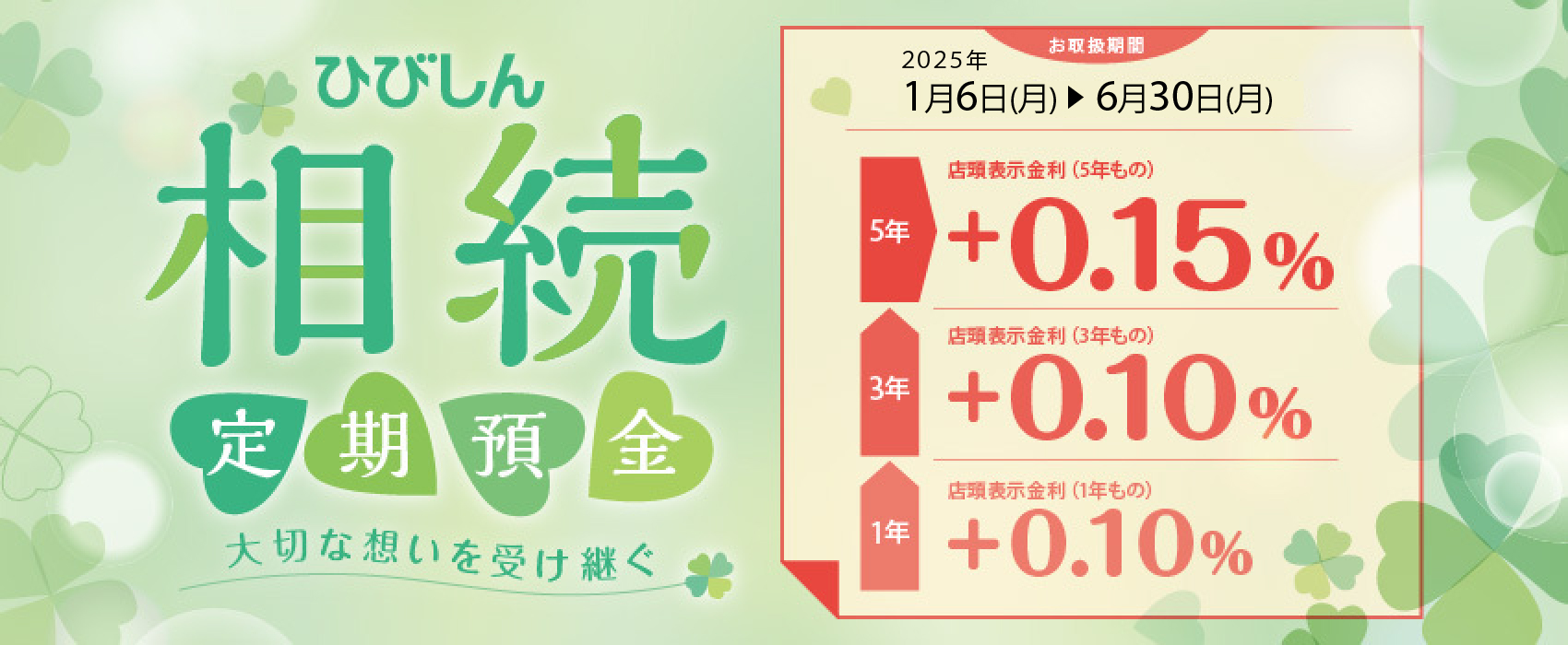 ひびしん相続定期預金